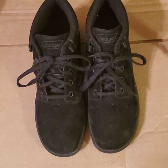 ROCKPORT suede ankle lace up boot size 6M - Picture 1 of 6